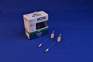 Лампа автомобільна H3 12 V 55 W PK22S EXTRA LIFE (2 шт.) (ближна/дальна, протитуманна) MTA 80315 ELB21