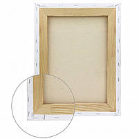 Полотно на підрамнику 30х35 см дрібне зерно бавовна акрил ROSA Studio, фото 2