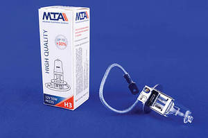 Лампа автомобільна H3 12 V 55 W PK22S (ближна/даля, протитуманна) MTA 80315 HBC11
