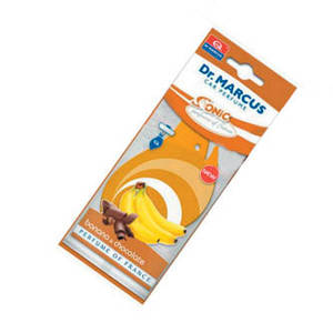Ароматизатор в машину SONIC банан-шоколад (Banana Chocolate) (картонна підвіска) 029693 пахучка в авто, автопарфюм1