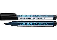 Маркер для досок и флипчартов Schneider Maxx 290 1-3 мм черный