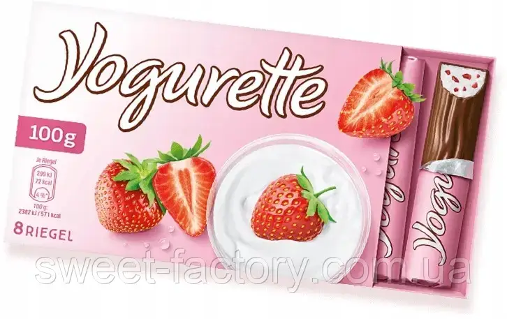 Шоколад Ferrero Yogurette Strawberry 100g