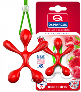 Ароматизатор в машину LUCKY TOP червоні фрукти (Red Fruits) (підвіс) 054536 пахучка в авто, автопарфюм1