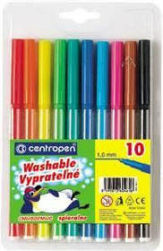 Фломастери Centropen Пінгвіни 10 кол