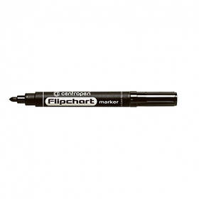 Маркер Flipchart 2.5 мм чорний Centropen для паперу