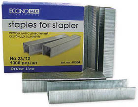 Скоби Economix №23/12 1000 шт