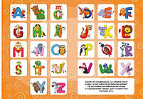 Перші розвивальні наліпки. English ABC. 65 наліпок, фото 3