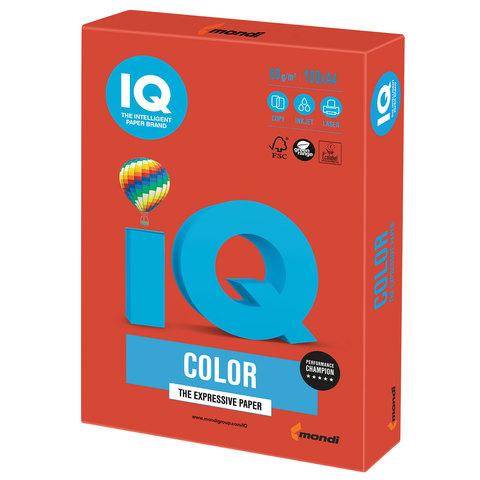 Папір А4 IQ Color CO44 насичений коралово червоний