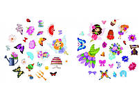 Квіткові феї Жоржина 59 наклейок, фото 4