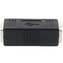 Перехідник-адаптер з'єднувач для принтера, сканера USB Type B — USB Type B (мамама-мама), фото 4
