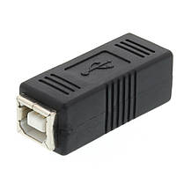 Перехідник-адаптер з'єднувач для принтера, сканера USB Type B — USB Type B (мамама-мама), фото 6
