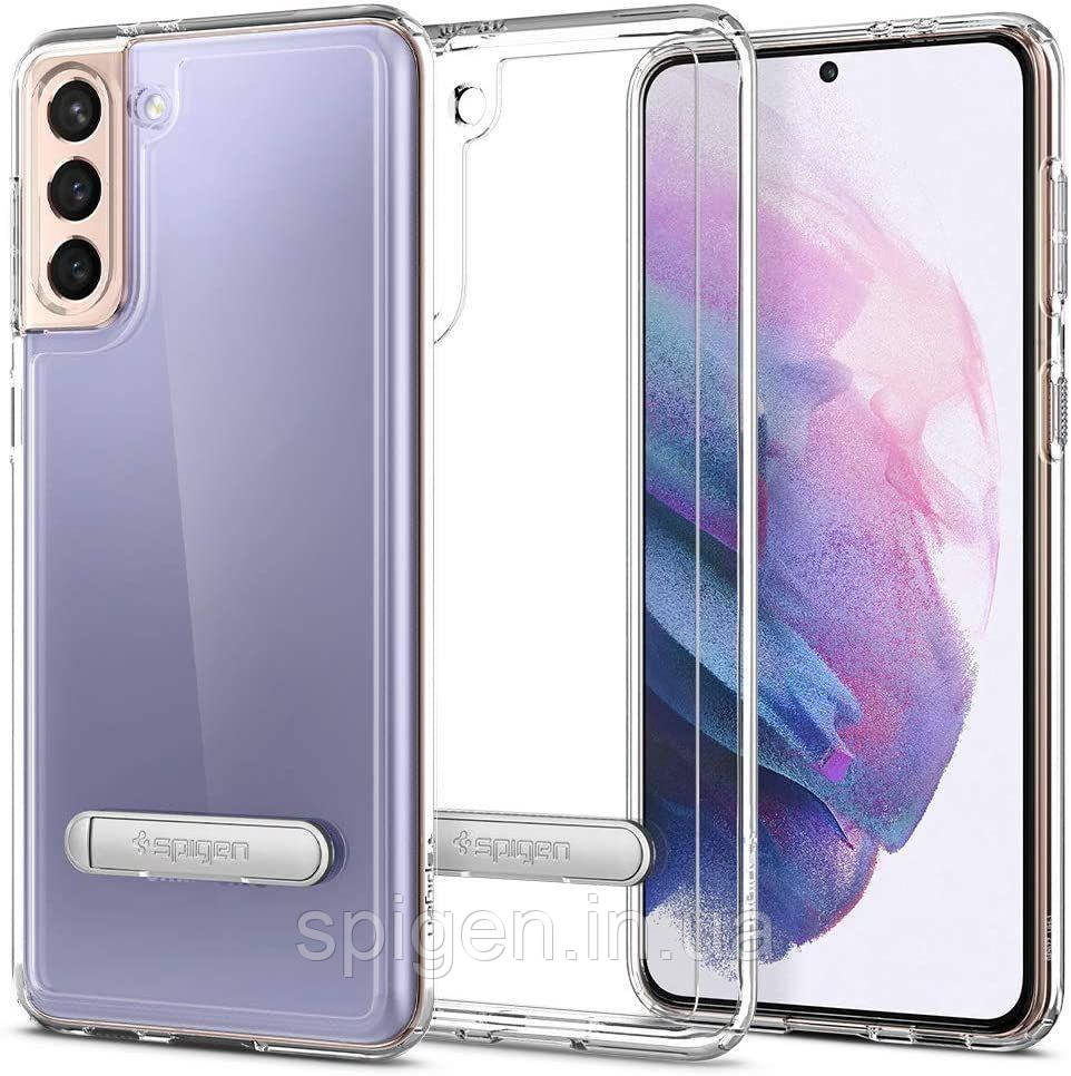 Чохол Spigen для Samsung Galaxy S21 Plus + — Ultra Hybrid S, Crystal Clear (ACS02389)