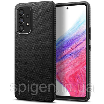 Чохол Spigen для Samsung Galaxy A53 — Liquid Air, Black (ACS04258), фото 1