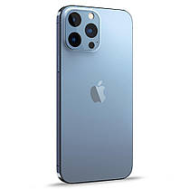 Захисне скло Spigen для камери iPhone 13 Pro / 13 Pro Max — Optik (2 шт.), Sierra Blue (AGL04032), фото 6