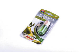 Ароматизатор в машину ECOLO зелене яблуко (Green Apple) 4,5 мл (пляшка з підвіскою) 029661 пахучка в авто, автопарфюм1