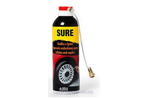 Засіб для ремонту шин SURE 300 ML-spray ATAS 0754871