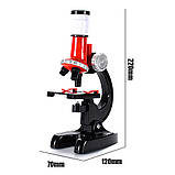 Мікроскоп дитячий із підсвіткою "Optics microscope" арт. LZ 8601, фото 3
