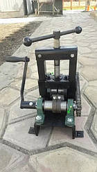 Трубогиб ручний трубозгинальний верстат посилений профілегиб гвинтовий