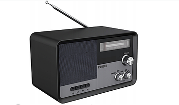 Акумуляторний радіоприймач N'oveen PR9501 AM, FM BLUETOOTH, фото 4