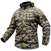 Куртка зимняя SoftShell "DIVISION"+ толстовка флис (MULTICAM) 2 в 1