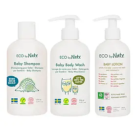 Набір органічної дитячої косметики Eco by Naty