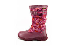 Дитячі зимові дутики термоботинки на дівчинки