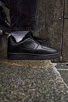 Чоловічі кросівки Nike Air Force 1 Black Winter Найк Аїр Форс 1 Блек Вінтер 43, фото 3