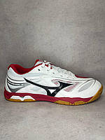 Кроссовки для настольного тенниса Mizuno Wave Medal 6 (White x Red)