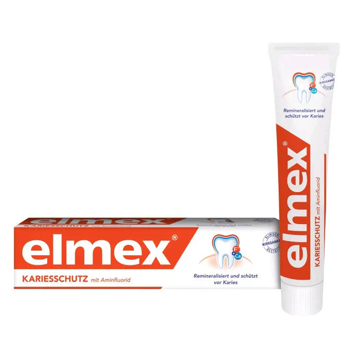 Зубна паста «Захист від карієсу» Elmex Kariesschutz 75 мл, фото 1