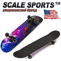 СкейтБорд от бренда Scale Sports Starry Sky (Звездное небо)