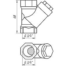 Фільтр грубого очищення ARCO 3/4 01831, фото 6