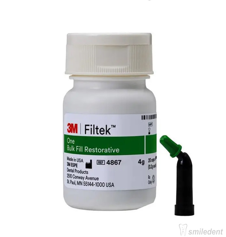 Filtek One Bulk Fill (Філтек Ван Балк (Філ), капс. 0.2 г, колір: A2, No4871A2, балк-філ композит, упакований