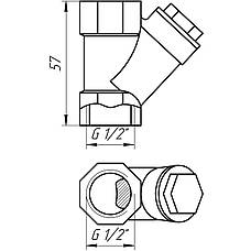 Фільтр грубого очищення SOLOMON S 1/2 SUPER 8010, фото 6