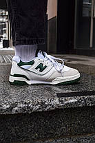 Кросівки чоловічі New Balance 550 White Green Нью Беланс 550 Вайт Грін 41, фото 3