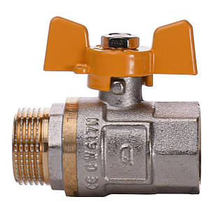 Кран кульовий прямий Q PROFESSIONAL 3/4" НВ ЖБ PN40 QP152, фото 3