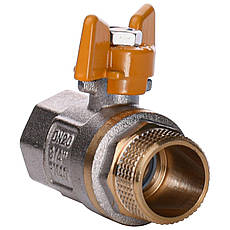 Кран кульовий прямий Q PROFESSIONAL 3/4" НВ ЖБ PN40 QP152, фото 4