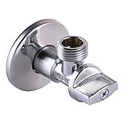 Кран кульовий кутовий ARCO 1/2"х 1/2" NOV91MAC 2 шт. металева ручка