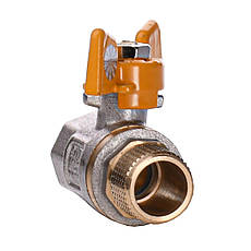 Кран кульовий прямий Q PROFESSIONAL 1/2" НВ ЖБ PN40 QP152, фото 4