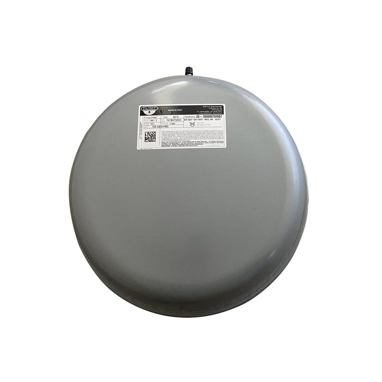 Бак Zilmet oem-pro для монтажу в котли плоский 12 л 3bar арт.541 ( 13A6001206)