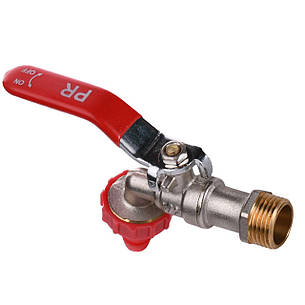 Кран кульовий поливальний 1/2 NV-4018 PR, фото 2