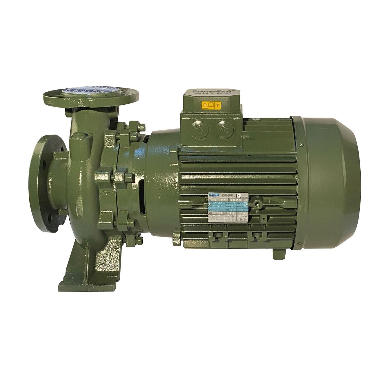 Насос моноблоковий IR 50-160NA 9,2 кВт SAER (90 м3/год, 44 м)