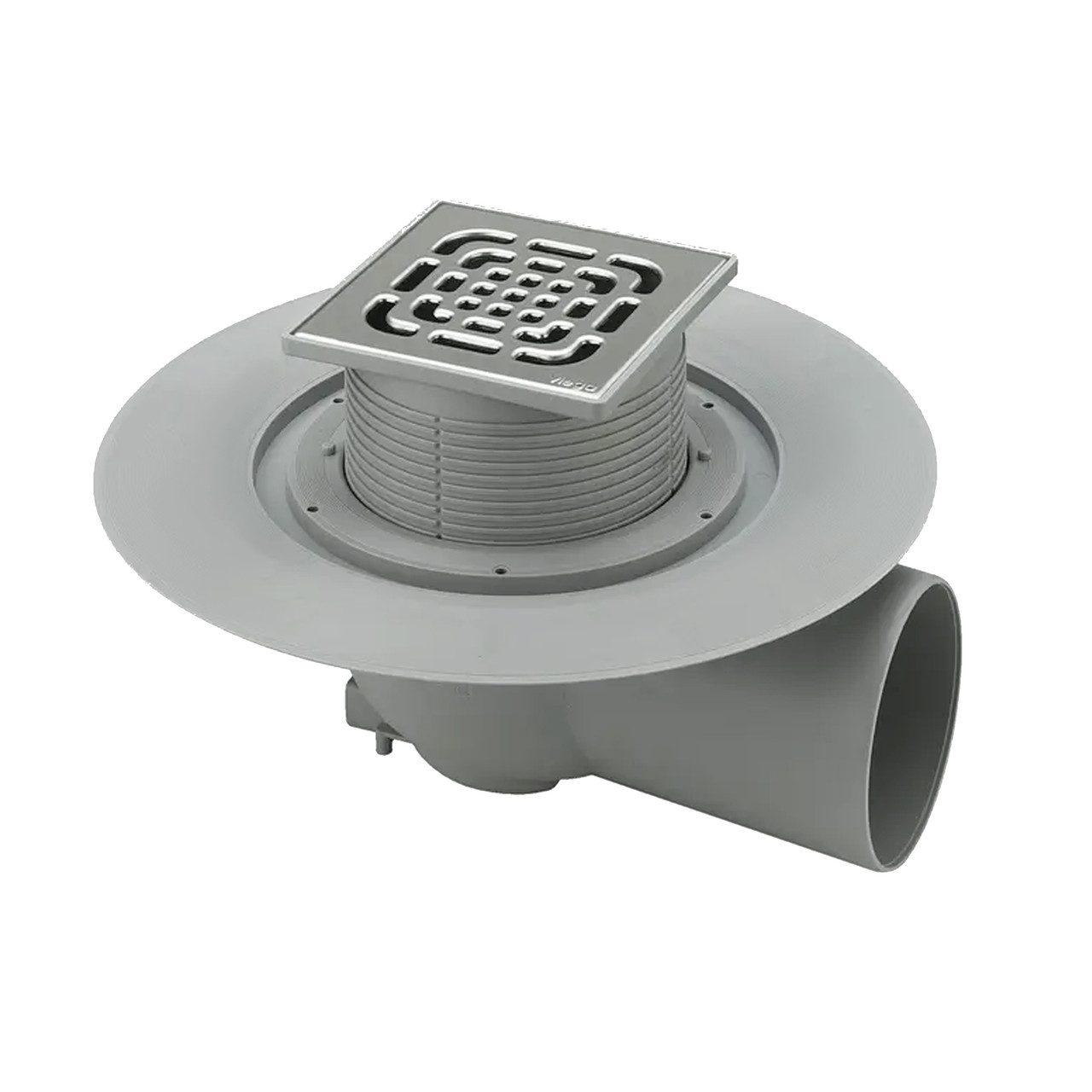 Трап VIEGA ф100 неірж. 150*150 гіріз. із сифоном 557171