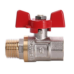 Кран кульовий прямий Q PROFESSIONAL 1/2" НВ КБ PN40 QP152, фото 3