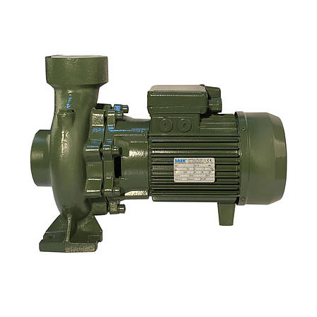 Насос відцентровий BP-7B 2,2 кВт SAER (63,0 м3/год, 19,4 м) однофазний, фото 1