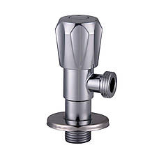 Кран вентильний кутовий Professional 1/2″X1/2″ NV-QP999, фото 3