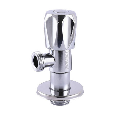 Кран вентильний кутовий Professional 1/2″X1/2″ NV-QP999, фото 1