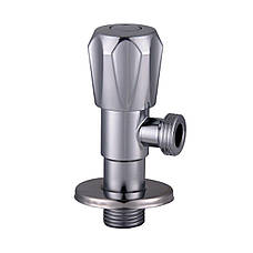 Кран вентильний кутовий Professional 1/2″X3/4″ NV-QP999, фото 3