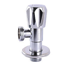Кран вентильний кутовий Professional 1/2″X3/4″ NV-QP999, фото 4