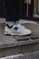 Кросівки чоловічі New Balance 550 White Grey Нью Беланс 550 Вайт Грей 41, фото 3
