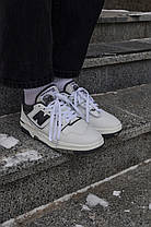 Кросівки чоловічі New Balance 550 White Grey Нью Беланс 550 Вайт Грей 41, фото 3